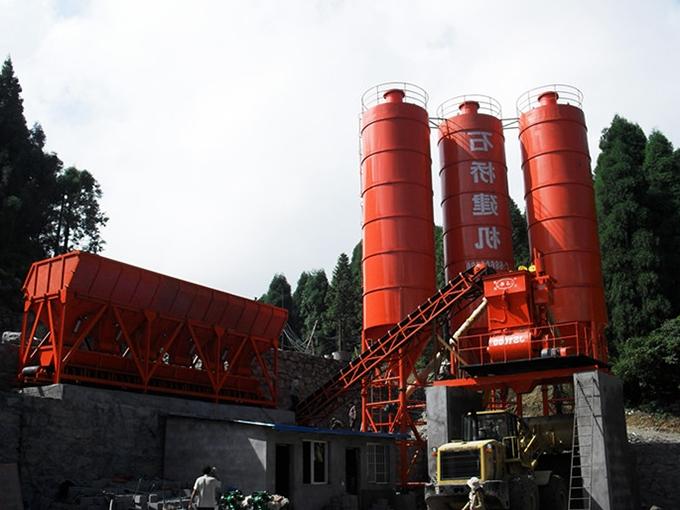 绵阳仙女山搅拌站 近景